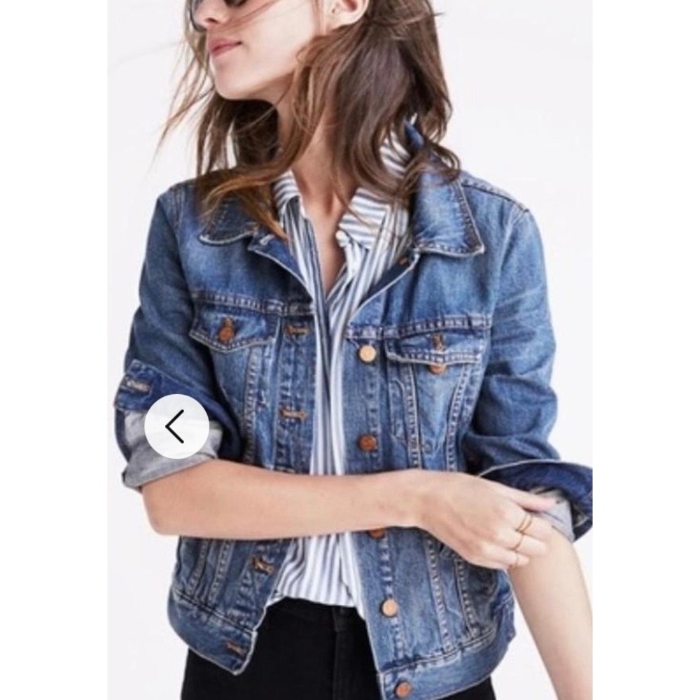 Madewell Classic Medium Blue Denim Jacket